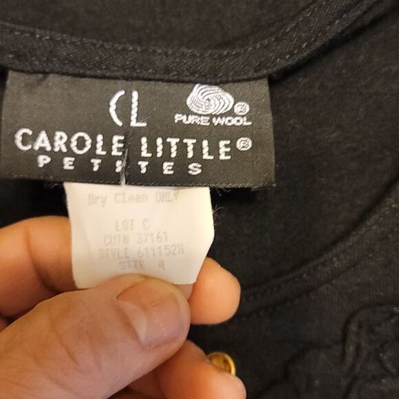 - Carole little vintage wool sweater size 4p - Picture 8 of 8